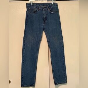 Levi's Men's Straight Blue Jeans 505, 35x34